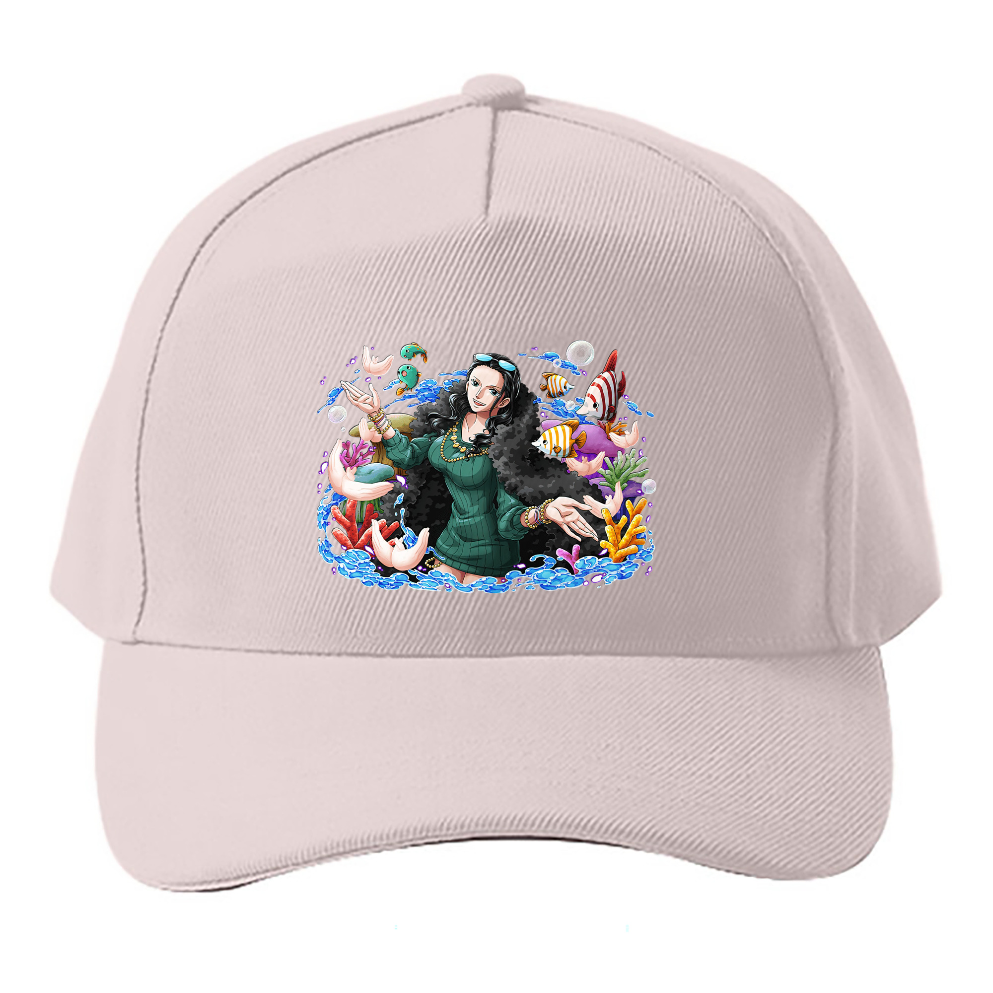 （画像用） ワンピース ニコ・ロビン ONE PIECE Nico Robin ベースボールキャップ 綿100％ 男女兼用 帽子 スポーツ